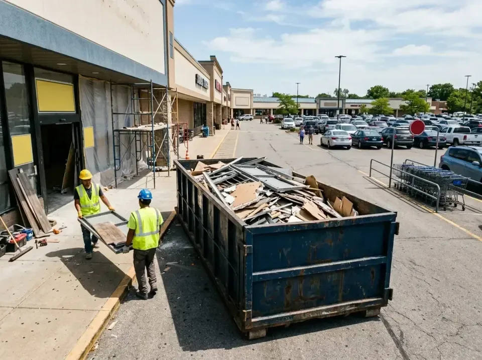 retail-store-renovation-debris-003 — frequently asked questions, Roll-off Dumpster Rentals in Machesney Park, IL